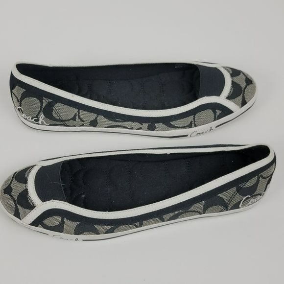 COACH ALPINE LOAFERS,  WOMANS SIZE 7 EUC - Picture 1 of 16